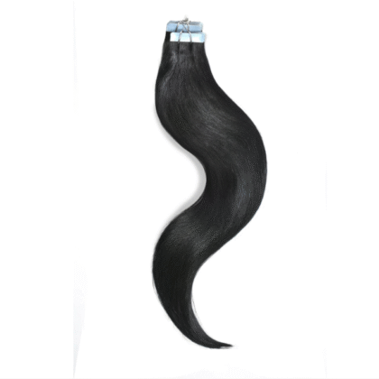 #1 Negro azabache - Extensiones Adhesivas