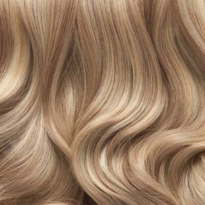 18/22# Mechas Rubio Beige Oscuro y Rubio Platino Cenizo - Extensiones Adhesivas