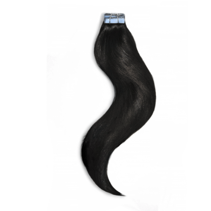 #1B Negro natural - Extensiones Adhesivas