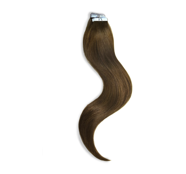 6# Castaño Claro - Extensiones Adhesivas