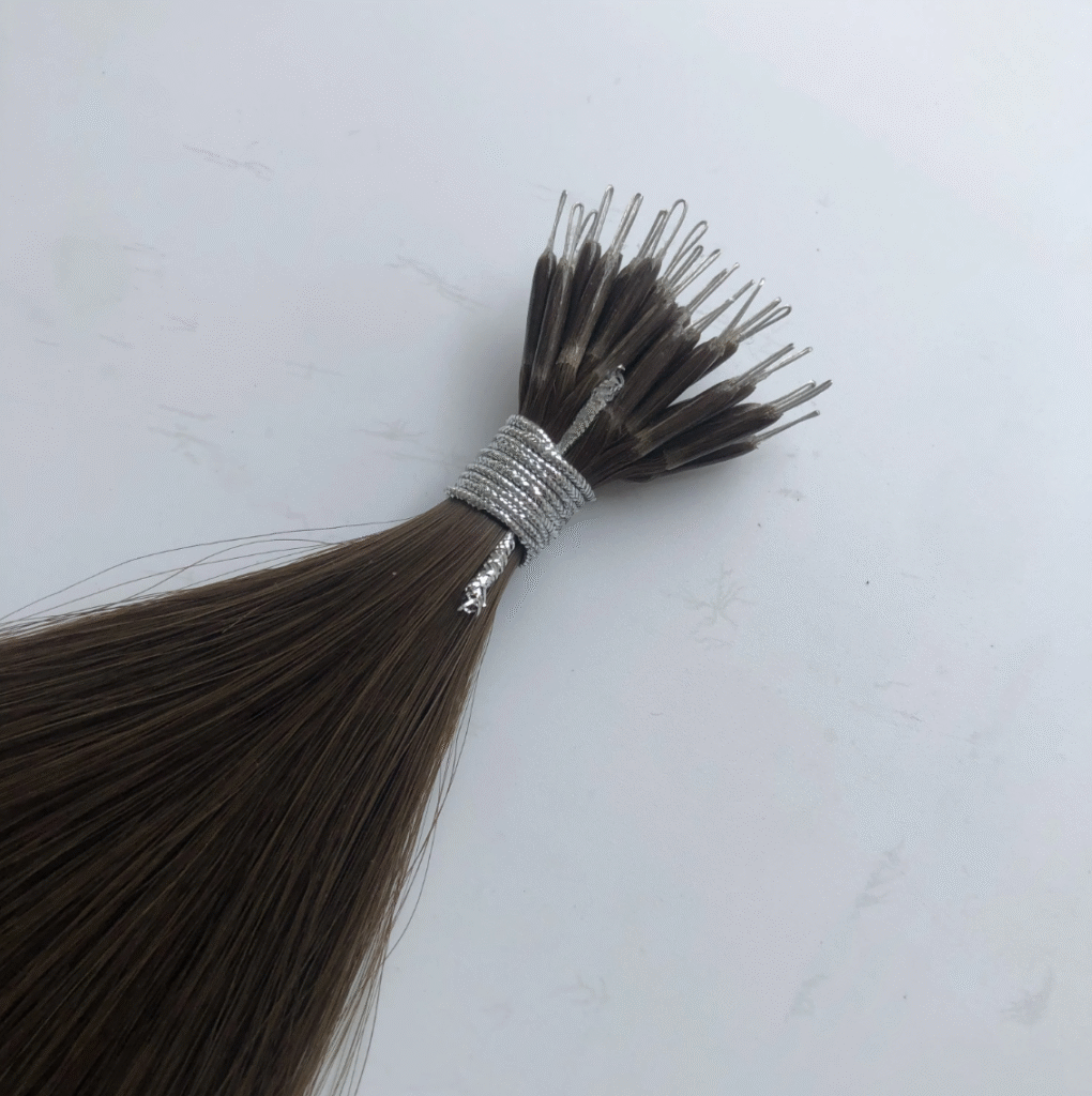 #3 Castaño Oscuro - Extensiones de nano ring