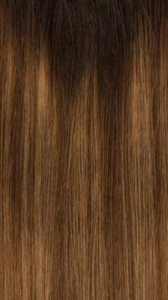 2/6/2# – Mechas castaño claro y castaño oscuro