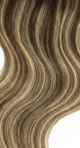 3/8/613# – Mechas castaño medio-oscuro, rubio cenizo oscuro y rubio platino dorado