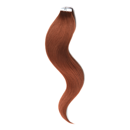 Extensiones Adhesivas tono 30# - Cobre - Cabello Natural 100gr